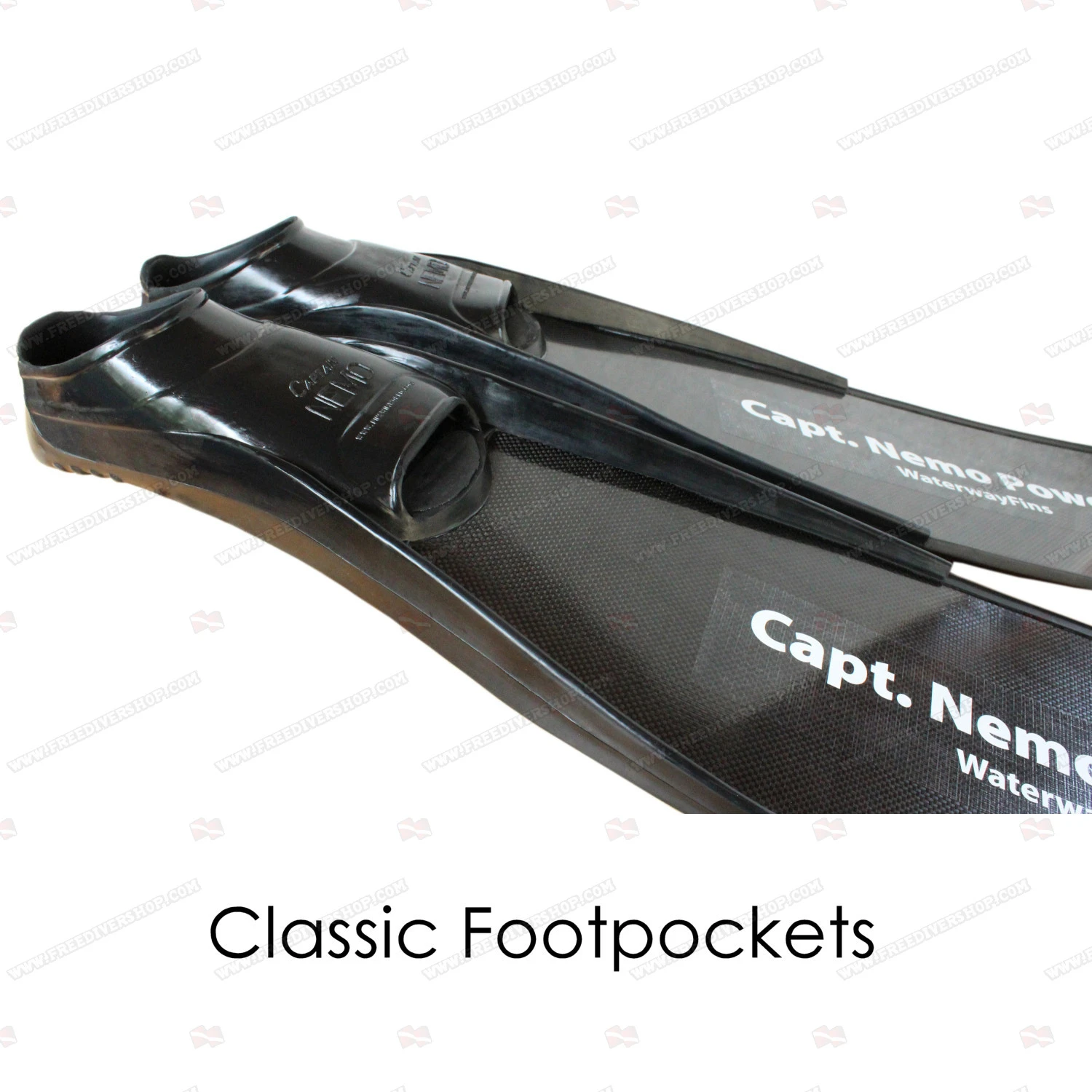 WaterWay Capt. Nemo Pink Power Fins 4 WaterWay Capt. Nemo Pink Power Fins - Image 4