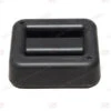 1 Kg / 2.2 Lbs Black Rubber Coated Belt Weight