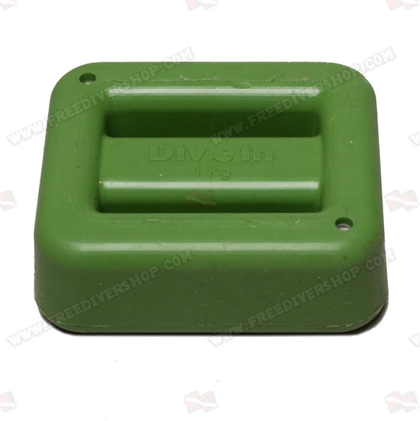 1 Kg / 2.2 Lbs Green Rubber Coated Belt Weight 1 1 Kg / 2.2 Lbs Green Rubber Coated Belt Weight