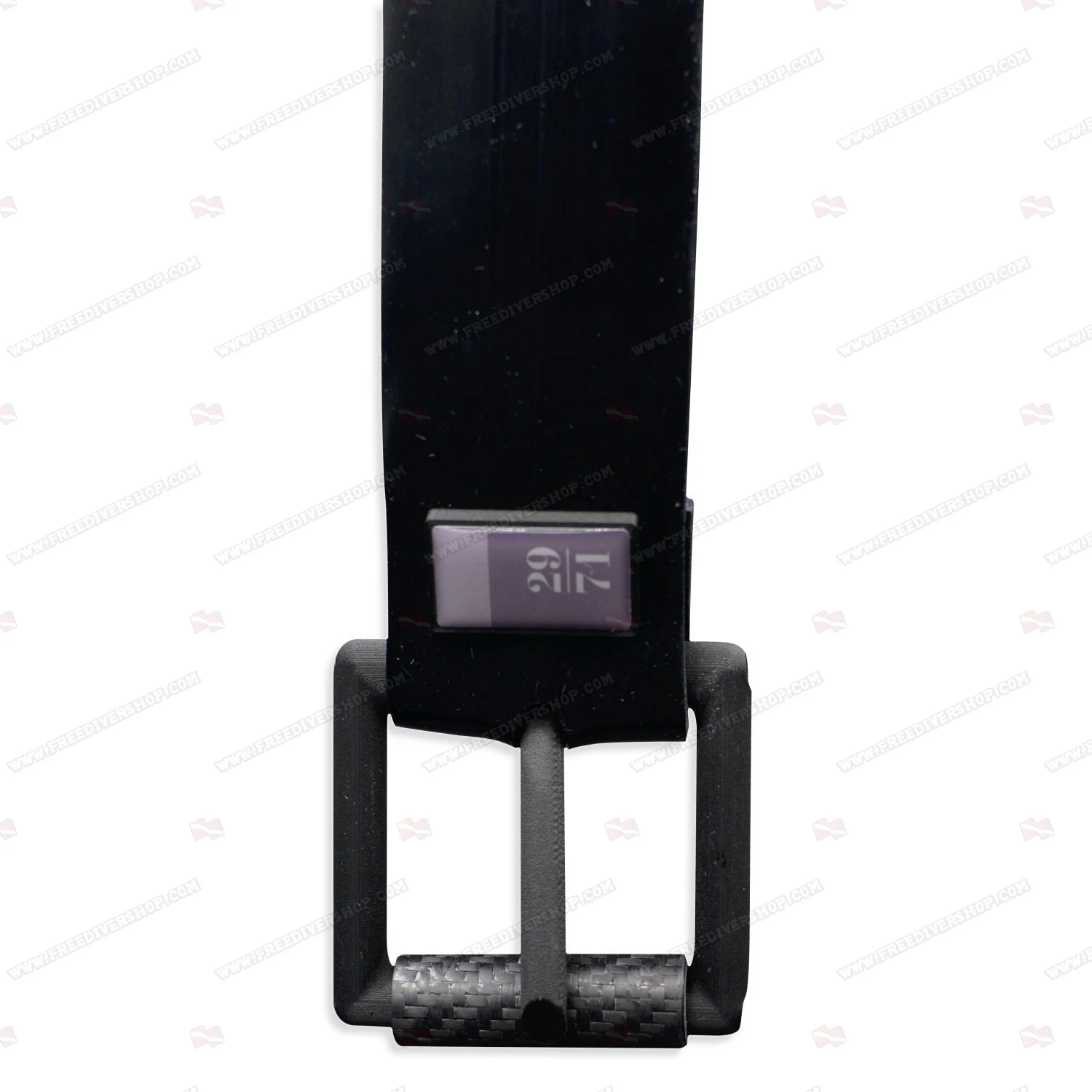29/71 Black Silicone Weight Belt 4 29/71 Black Silicone Weight Belt - Image 4