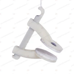 29/71 Pure White Ergonomic Carbon Nose Clip