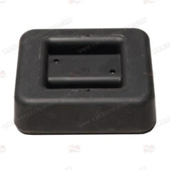 2 Kg / 4.4 Lbs Black Rubber Coated Belt Weight