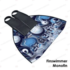 Leaderfins 3D Bubble Monofin - Limited Edition -Diving Supplies Store 3d b 05 shop