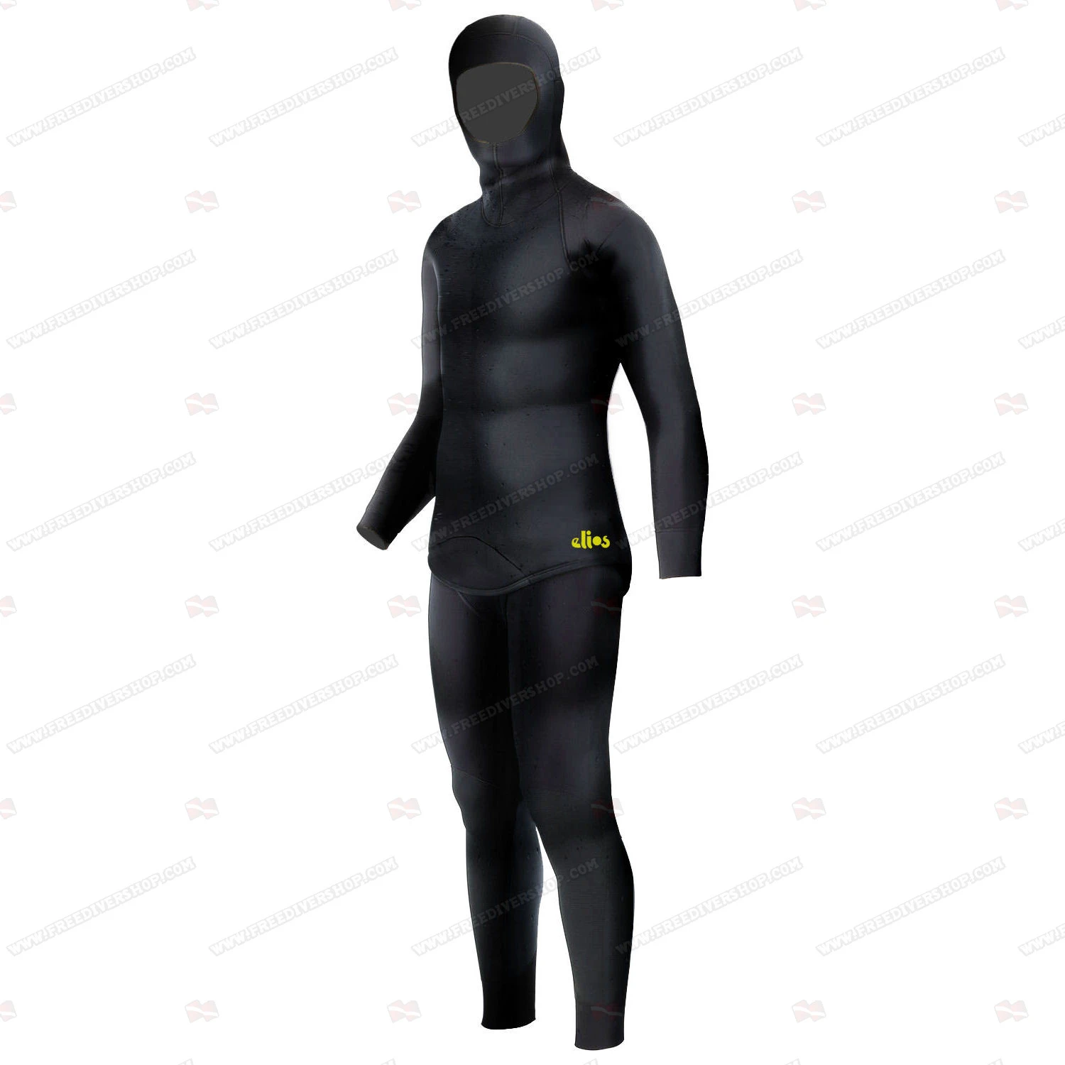 Elios Smoothskin Black - Tailor Made Wetsuit 1 Elios Smoothskin Black - Tailor Made Wetsuit