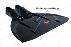 Leaderfins Freediving LF Black Monofin 14 Leaderfins Freediving LF Black Monofin -Diving Supplies Store blade hydro wings c 9
