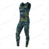 Elios Blue Reef Camouflage Long John Pants