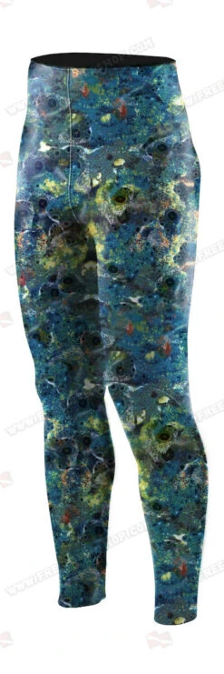 Elios Blue Reef Camouflage Wetsuit -Diving Supplies Store blue reef pants