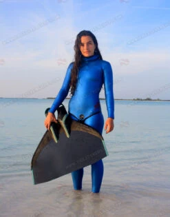 Elios Superskin Competitor - Tailor Made Wetsuit -Diving Supplies Store blue shop 3