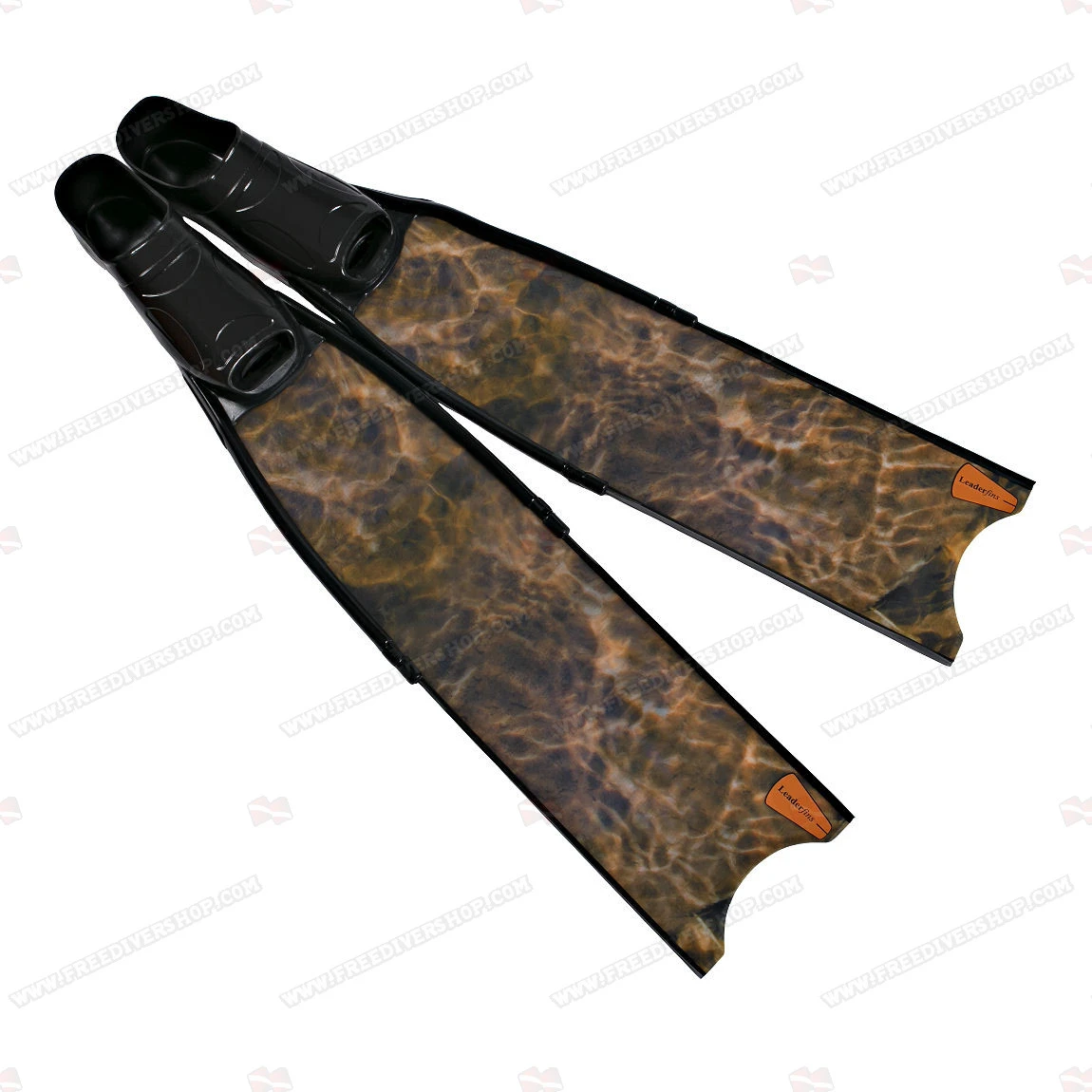 Leaderfins Brown Camo Fins 1 Leaderfins Brown Camo Fins