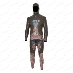 Divein Combo Brown Camouflage - Tailor Made Wetsuit