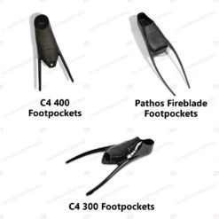 Deep Dive Xtasy Black Dahlia Carbon Fins -Diving Supplies Store fp types ddx