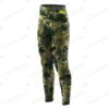 Elios Green Reef Camouflage High Waist Pants