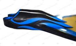 GoldFin Fish Tail Freediving Hyper Monofin -Diving Supplies Store hyper hm blue black 03