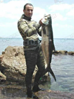 Elios Shaca / Marrone Camouflage - Tailor Made Wetsuit -Diving Supplies Store image15 1 3