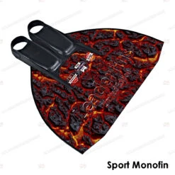Leaderfins Lava Monofin - Limited Edition -Diving Supplies Store lava 04 shop