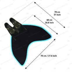 WaterWay Nemo Mermaid Monofin -Diving Supplies Store nemo mermaid dimenstions
