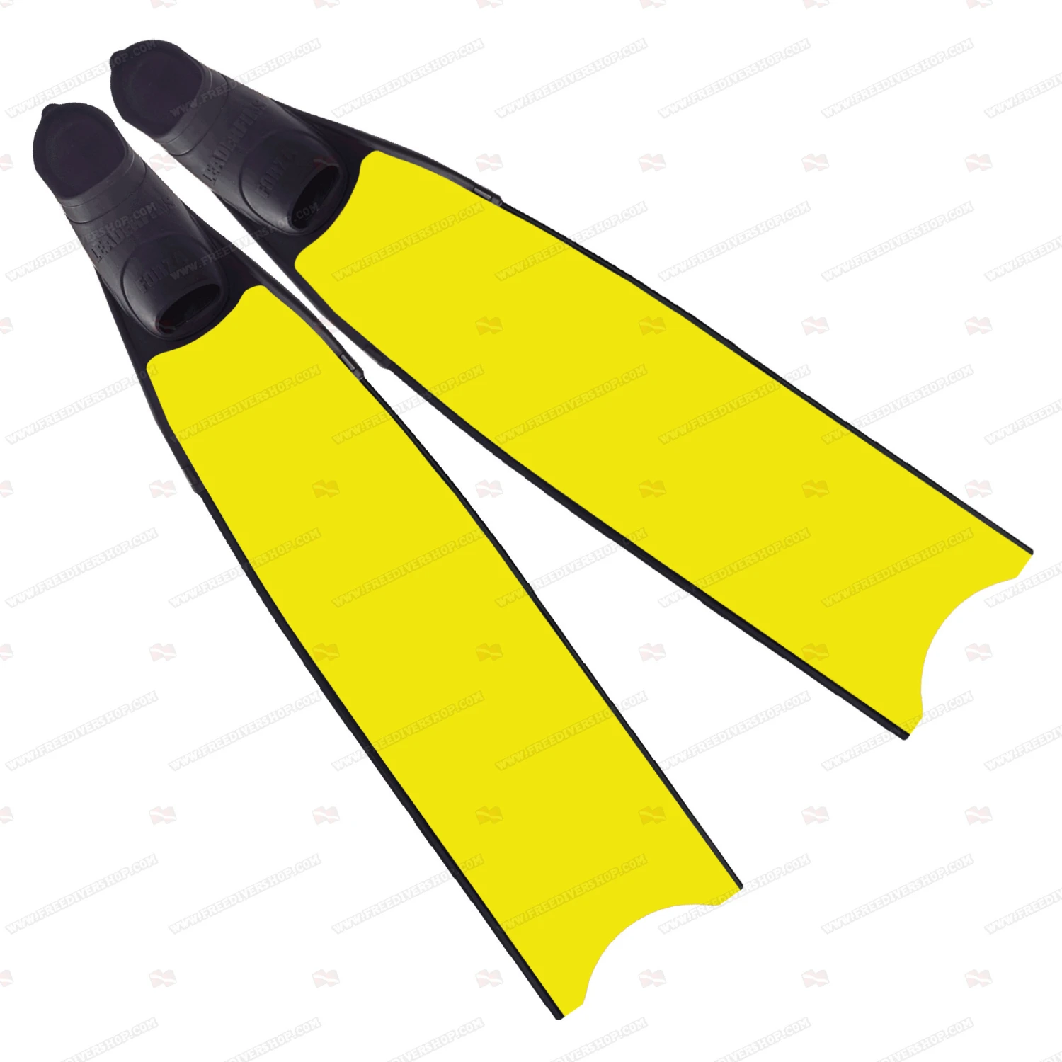 Leaderfins Neon Yellow Fins - Limited Edition 2 Leaderfins Neon Yellow Fins - Limited Edition - Image 2
