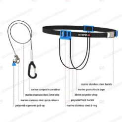 Octopus CNF Freediving Lanyard -Diving Supplies Store oc cnf 04