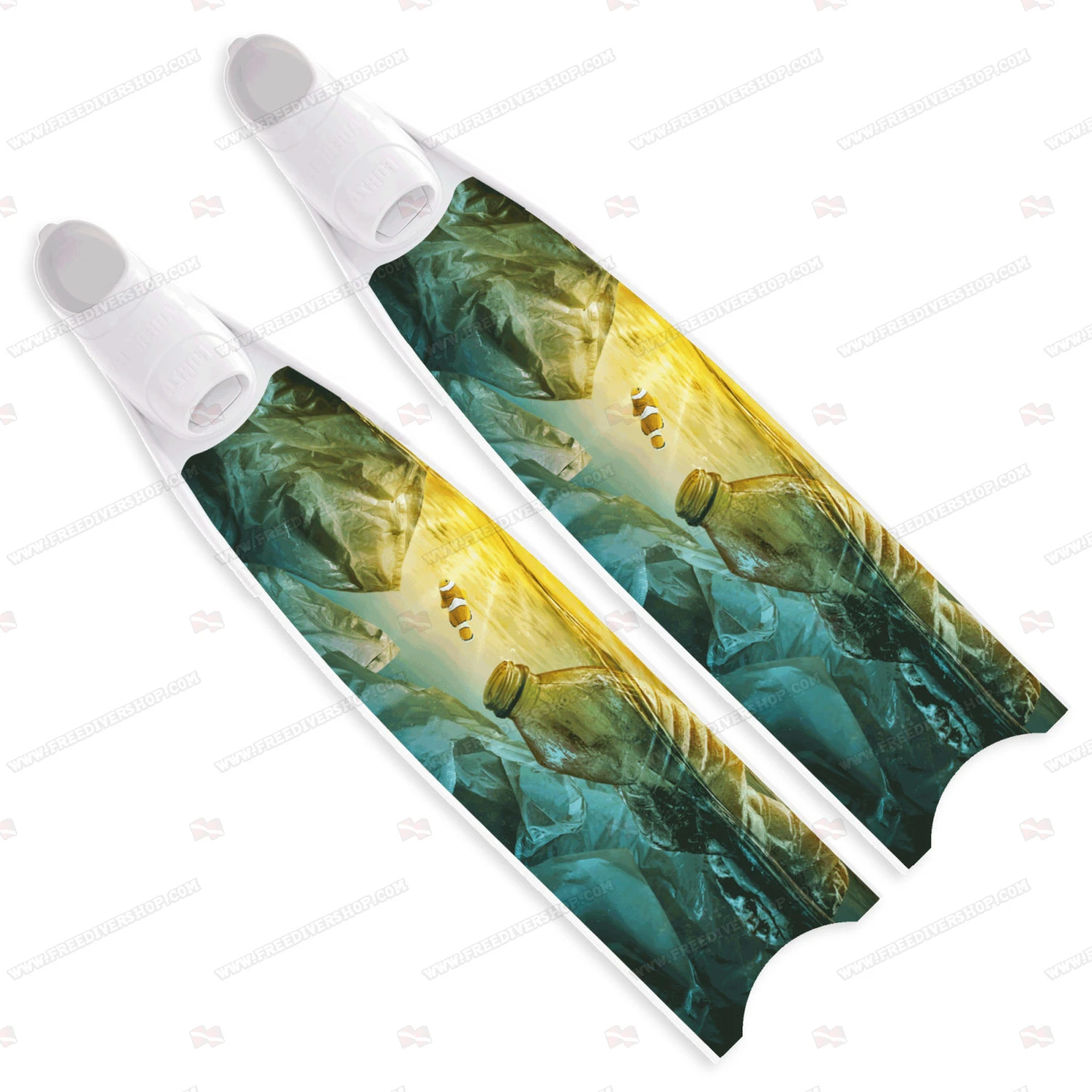 Leaderfins Plastic Sunset Fins - Limited Edition 1 Leaderfins Plastic Sunset Fins - Limited Edition