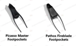 Meister EVO Long Carbon Fins -Diving Supplies Store pockets 1