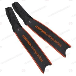 Cetma Composites Prana Carbon Fins -Diving Supplies Store prana orange back box 1