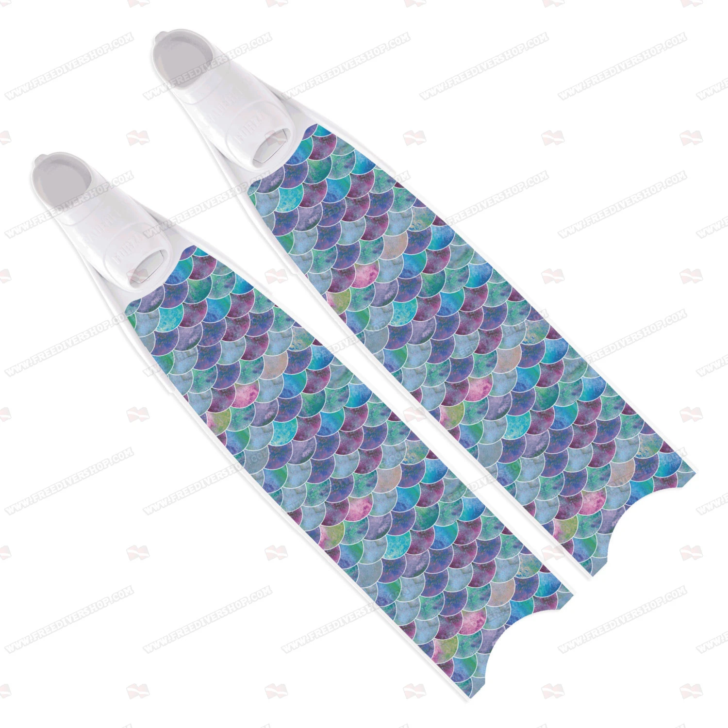 Leaderfins Purple Mermaid Fins - Limited Edition 1 Leaderfins Purple Mermaid Fins - Limited Edition