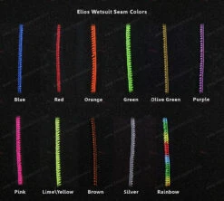 Elios Black Pro - Tailor Made Wetsuit -Diving Supplies Store seams m2 1