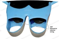 WaterWay Hero Monofin -Diving Supplies Store soft neoprene fp lining m2 5
