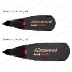 Alemanni Speedy Carbon Snorkeling Fins -Diving Supplies Store spdy snrkl 03 shop