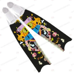 Leaderfins Little Monster Fins - Limited Edition -Diving Supplies Store ugly toys fins 02