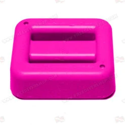 1 Kg / 2.2 Lbs Pink Rubber Coated Belt Weight
