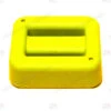 1 Kg / 2.2 Lbs Yellow Rubber Coated Belt Weight