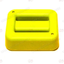 1 Kg / 2.2 Lbs Yellow Rubber Coated Belt Weight