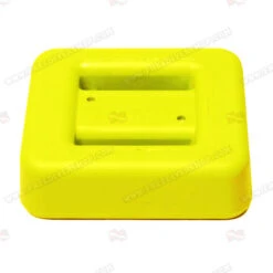 2 Kg / 4.4 Lbs Yellow Rubber Coated Belt Weight