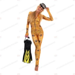 SlipIns Golden Goddess Dive/Surf Skin -Diving Supplies Store xmas tree diveskin 05